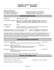 material safety data sheet msds w-141 revision 3 - CleanEasier