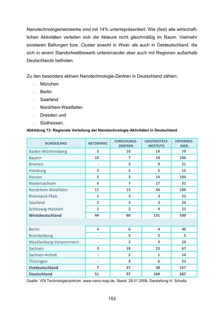 Studie "Zukunftsfelder in Ostdeutschland" - ESF in Brandenburg