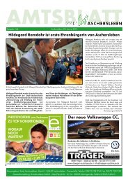 Amtsblatt 144/2012 - Aschersleben