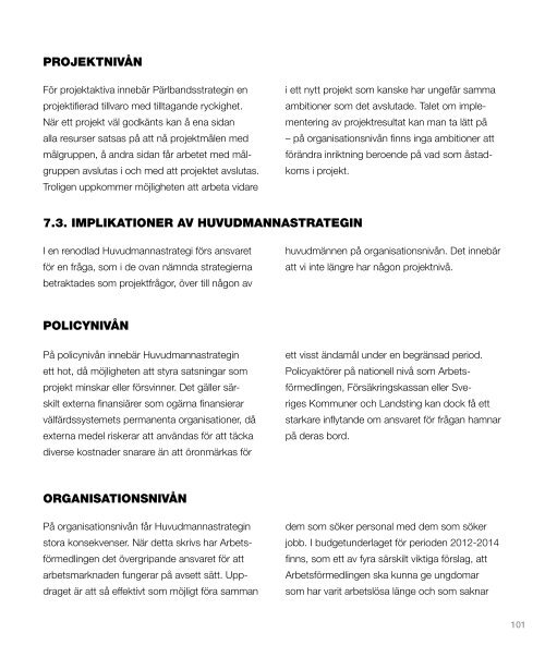 Temporära organisationer för permanenta problem - Svenska ESF ...