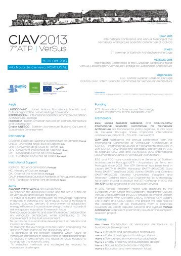 CIAV2013 - Escola Superior Gallaecia