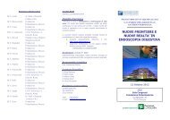 Nuove frontiere e nuove realtà in endoscopia digestiva - 2012 - ESGE