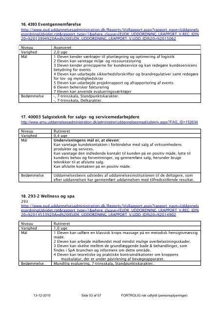 Individuelt tilrettelagt erhvervsuddannelse: Svømmebadsassistent.