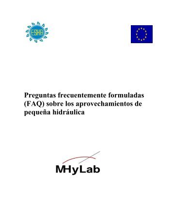 Preguntas frecuentemente formuladas (FAQ) sobre los ... - ESHA