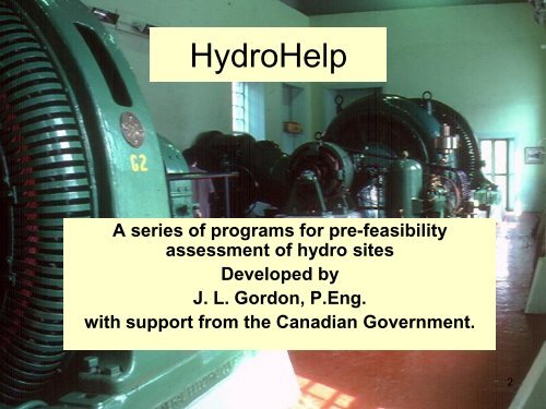 HydroHelp - ESHA