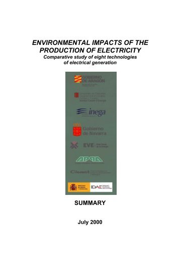 ENVIRONMENTAL IMPACTS OF THE - ESHA