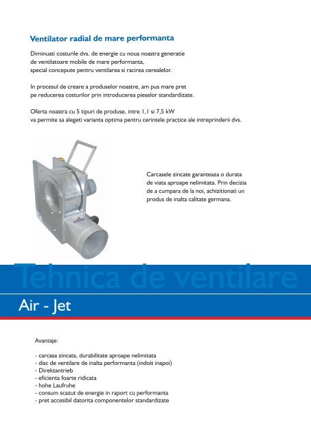 Tip AIRJET Asajg - Schmelzer