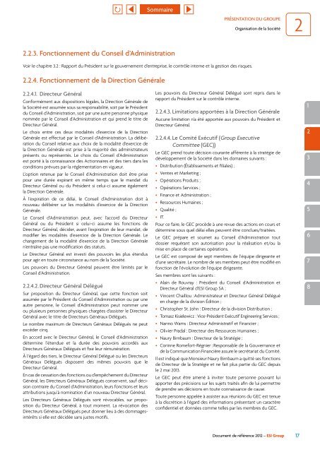 Document de référence 2012 - ESI Group