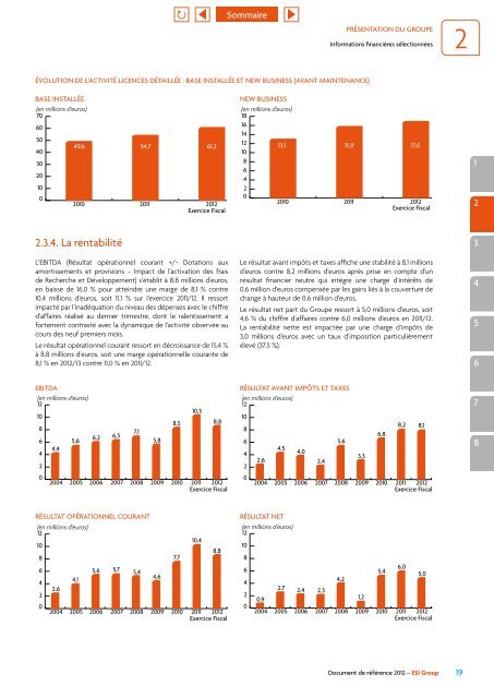 Document de référence 2012 - ESI Group