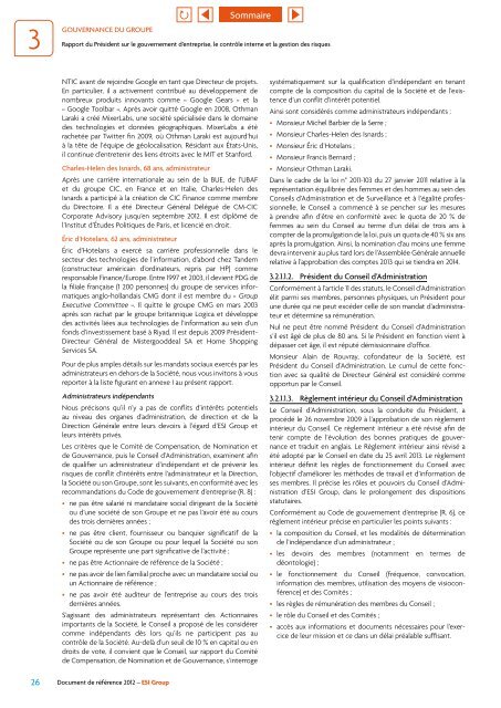 Document de référence 2012 - ESI Group