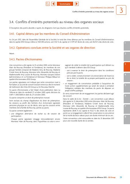 Document de référence 2012 - ESI Group