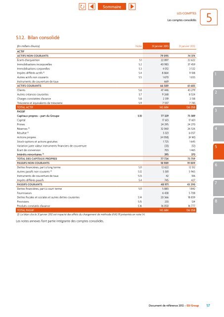 Document de référence 2012 - ESI Group