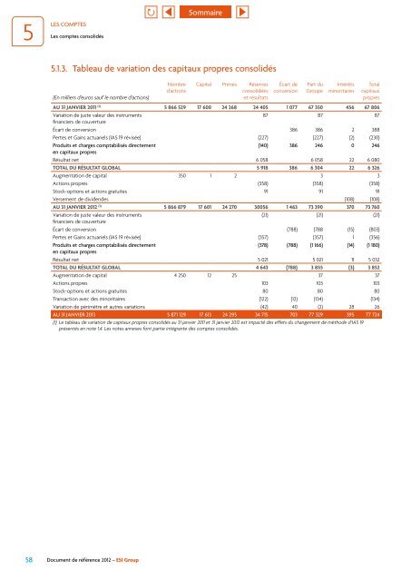 Document de référence 2012 - ESI Group