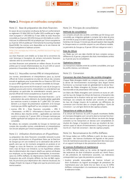 Document de référence 2012 - ESI Group