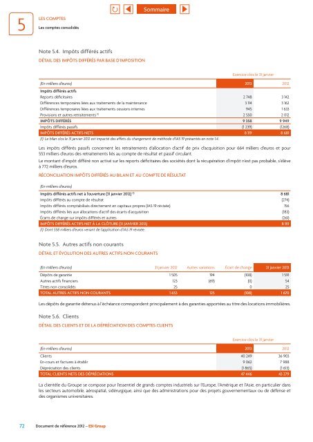 Document de référence 2012 - ESI Group