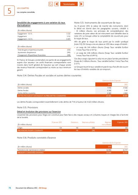 Document de référence 2012 - ESI Group