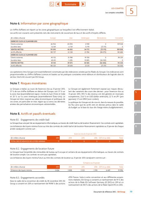 Document de référence 2012 - ESI Group