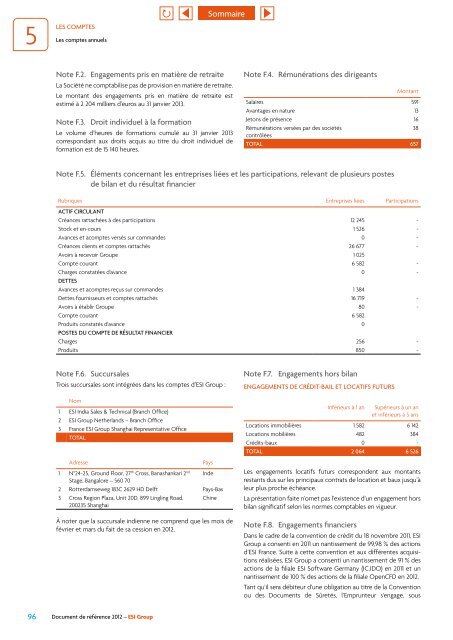 Document de référence 2012 - ESI Group