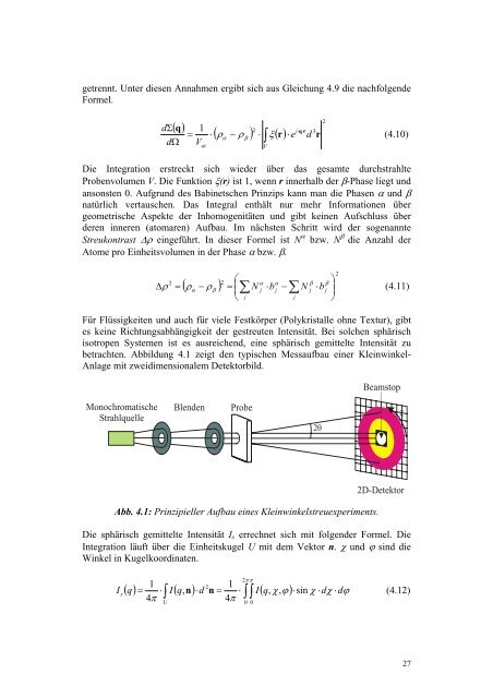 Diplomarbeit Quantitative Analyse des Ausscheidungs- verhaltens ...