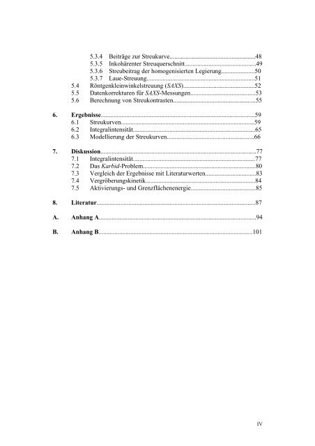 Diplomarbeit Quantitative Analyse des Ausscheidungs- verhaltens ...