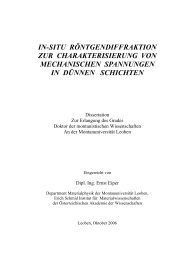 in-situ röntgendiffraktion zur charakterisierung von mechanischen ...