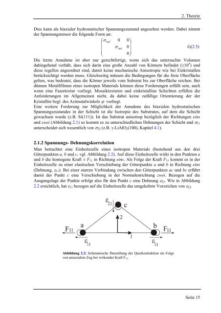 in-situ röntgendiffraktion zur charakterisierung von mechanischen ...