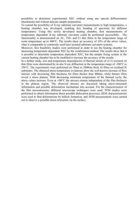 in-situ röntgendiffraktion zur charakterisierung von mechanischen ...