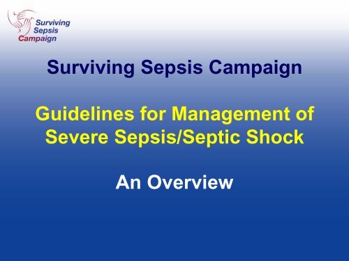 SSC slide set 4 - ESICM