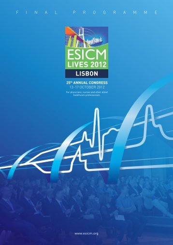 Online Final Programme - ESICM