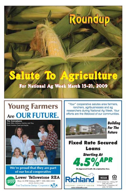 Salute To Agriculture 2009 - The Roundup