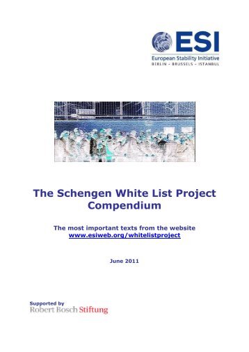 The Schengen White List Project Compendium