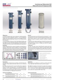 Hochleistungs-Ölabscheider BOS High performance ... - ESK Schultze