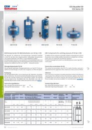 CO2-Baureihe CD CO2 Series CD - ESK Schultze