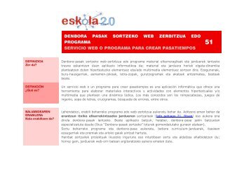denbora pasak sortzeko web zerbitzua edo programa ... - eskola20.org