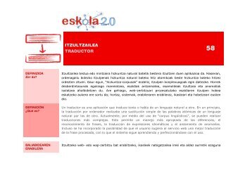 ITZULTZAILEA TRADUCTOR - eskola20.org