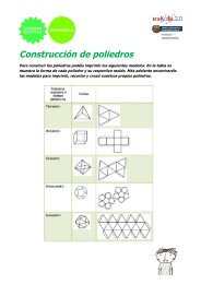 Construcción de poliedros - Agrega