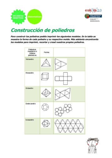 Construcción de poliedros - Agrega