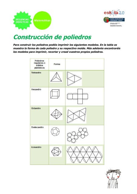 Construcción de poliedros - Agrega