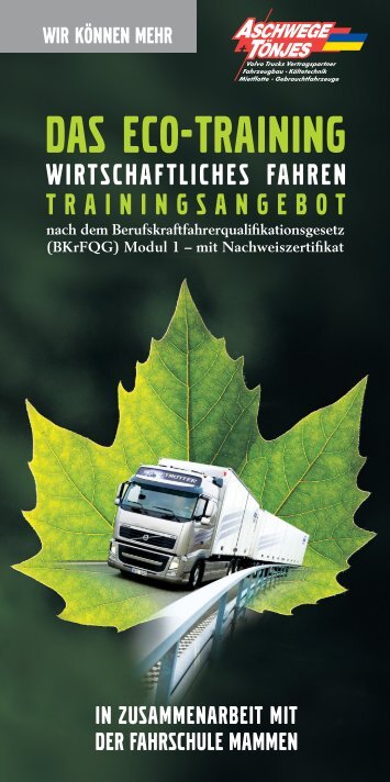 das eco-training - Aschwege und Tönjes