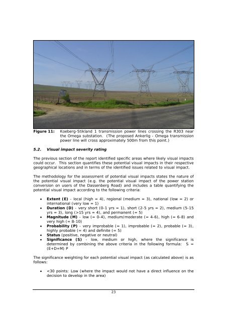 App G (VIA)part2 - Eskom