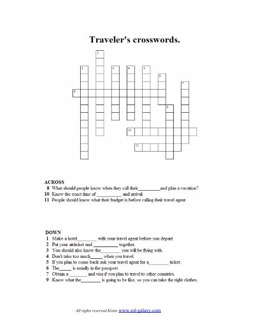 travellers language aid book crossword clue