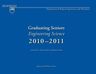 Class of 2011 slideshow - Engineering Science and Mechanics