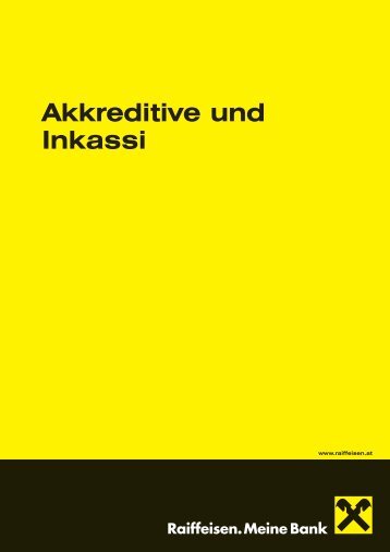 Akkreditive und Inkassi