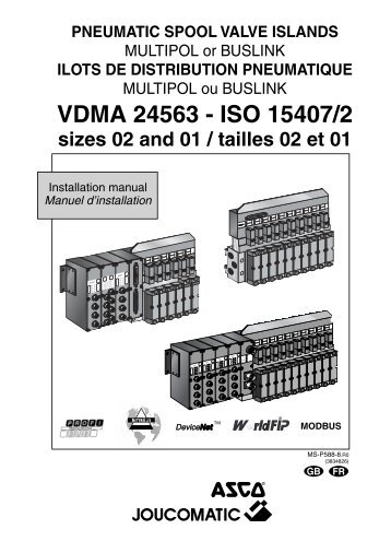 VDMA 24563 - ISO 15407/2 - ASCO Numatics