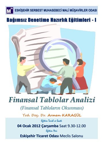 Finansal Tablolar Analizi - Eski?ehir serbest muhasebeci mali ...