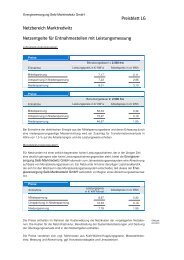 Preisblätter gesamt, gültig vom 01.01.2011 bis 31.12.2011