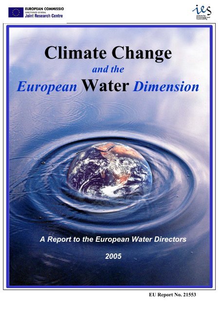 Climate Change and the European Water Dimension - Agri ...