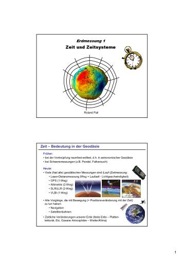 Zeit und Zeitsysteme