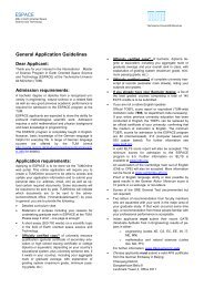 Application guidelines ESPACE2013-14_2Page - Earth Oriented ...