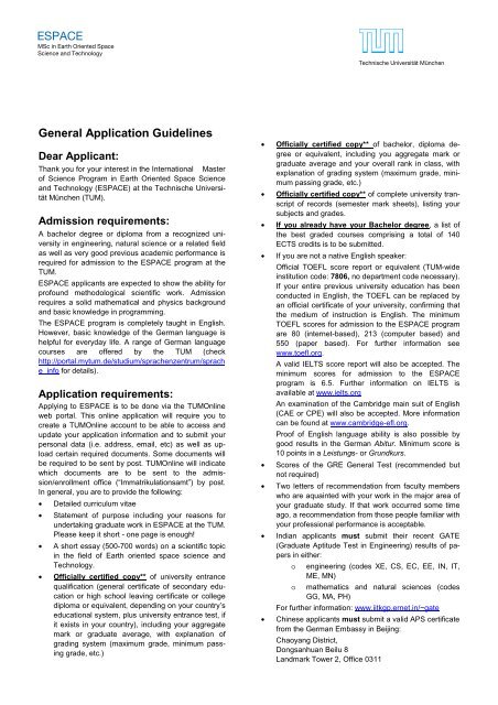 Application guidelines ESPACE2013-14_2Page - Earth Oriented ...